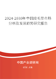 2024-2030年中國(guó)皮毛墊市場(chǎng)分析及發(fā)展趨勢(shì)研究報(bào)告