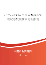 2025-2030年中國(guó)電源板市場(chǎng)現(xiàn)狀與發(fā)展前景分析報(bào)告