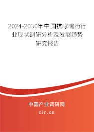 2024-2030年中國抗哮喘藥行業現狀調研分析及發展趨勢研究報告