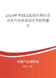 2024年中國(guó)太陽(yáng)鏡市場(chǎng)現(xiàn)狀調(diào)查與未來(lái)發(fā)展前景趨勢(shì)報(bào)告