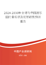 2024-2030年全球與中國游樂園行業(yè)現(xiàn)狀及前景趨勢預測報告