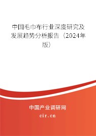 中國毛巾布行業(yè)深度研究及發(fā)展趨勢分析報(bào)告（2024年版）