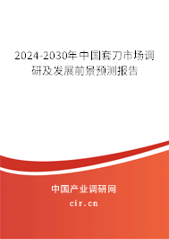 2024-2030年中國套刀市場調研及發展前景預測報告