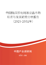 中國腦深部電刺激設備市場現狀與發展趨勢分析報告（2025-2031年）