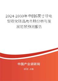 2024-2030年中國(guó)6英寸導(dǎo)電型碳化硅晶片市場(chǎng)分析與發(fā)展前景預(yù)測(cè)報(bào)告