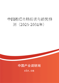 中國腮紅市場現狀與趨勢預測（2025-2031年）