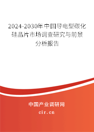 2024-2030年中國(guó)導(dǎo)電型碳化硅晶片市場(chǎng)調(diào)查研究與前景分析報(bào)告