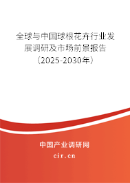 全球與中國球根花卉行業發展調研及市場前景報告（2025-2030年）