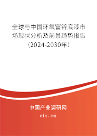 全球與中國環氧富鋅底漆市場現狀分析及前景趨勢報告（2024-2030年）