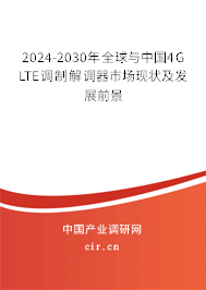 2024-2030年全球與中國(guó)4G LTE調(diào)制解調(diào)器市場(chǎng)現(xiàn)狀及發(fā)展前景