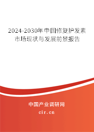 2024-2030年中國修復護發素市場現狀與發展前景報告